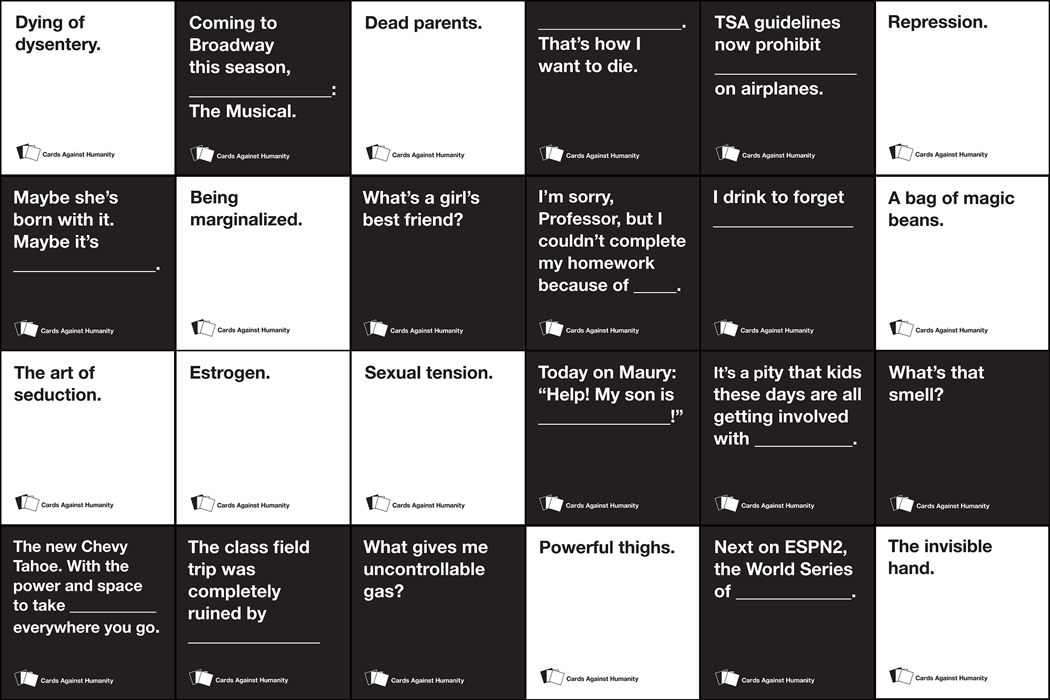 cards against humanity online multiplayer